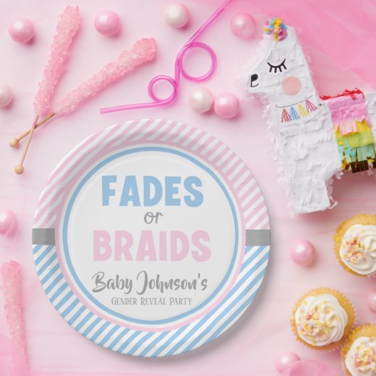 Baby Papieren Bordje (Feest)