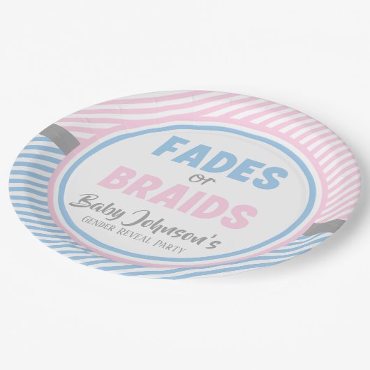 Baby Papieren Bordje (Gekanteld)