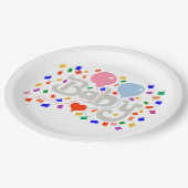 Baby Papieren Bordje (Gekanteld)