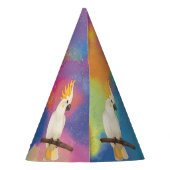 Baby Parrot Ara cockatoo Wild One met ruimte Feesthoedjes (Achterkant)