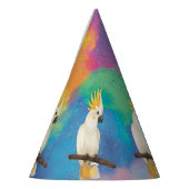 Baby Parrot Ara cockatoo Wild One met ruimte Feesthoedjes (Links)