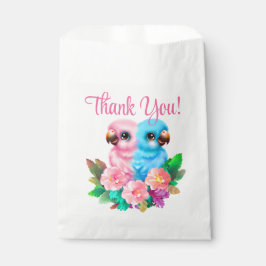 Baby Parrot Twins Bedankzakje