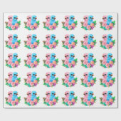 Baby Parrot Twins Cadeaupapier (Vlak)