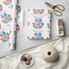 Baby Parrot Twins Cadeaupapier