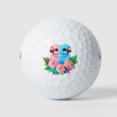 Baby Parrot Twins Golfballen (Voorkant)