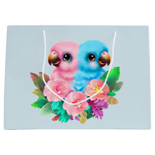 Baby Parrot Twins Groot Cadeauzakje (Voorkant)