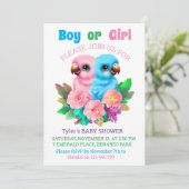 Baby Parrot Twins Kaart (Staand voorkant)