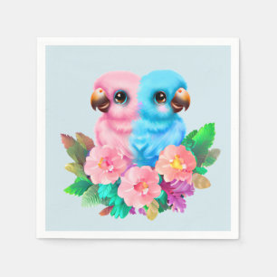 Baby Parrot Twins Servet