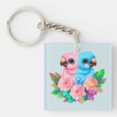 Baby Parrot Twins Sleutelhanger (voorkant)