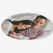 baby party foto Papier Bord sip en zie (Gekanteld)