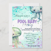 Baby party - Jelly fishes Kaart (Voorkant)