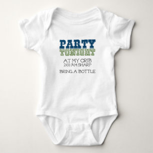 Baby Party Tonight in Mijn Wieg Romper
