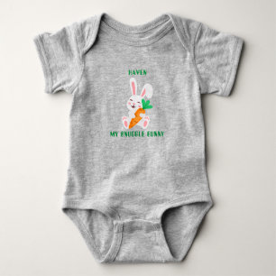Baby Pasen Knuffel Konijn Rompertje Romper