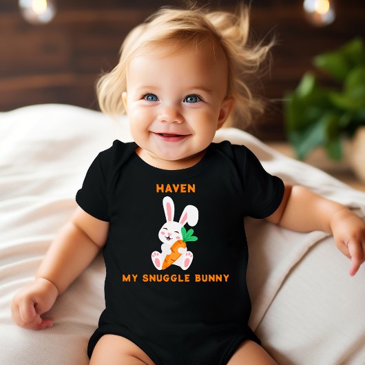 Baby Pasen Mijn Knuffel Konijn Body'suit Romper