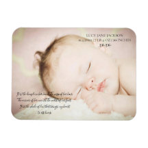 Baby Pasgeboren foto Keepsake Magnet