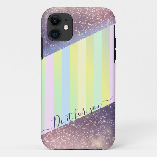 Baby pastelkleuren IPhone Case (Achterkant)