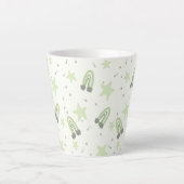 Baby pastels regenbooglatte mok (Voorkant)