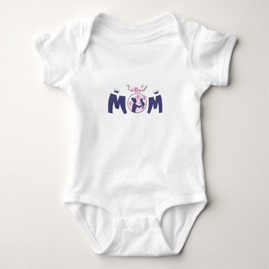 Baby pasvorm pakje romper (Voorkant)