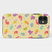 Baby-patroon met schattige vogels Case-Mate iPhone case (Achterkant (horizontaal))