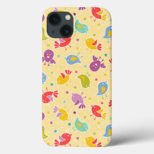 Baby-patroon met schattige vogels Case-Mate iPhone case