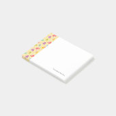 Baby-patroon met schattige vogels post-it® notes (Schuin)