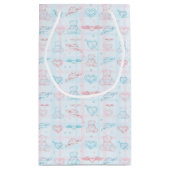 baby patroon met teddybeer klein cadeauzakje (Achterkant)