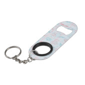 baby patroon met teddybeer sleutelhanger flessenopener (Voorkant Gekanteld)