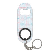 baby patroon met teddybeer sleutelhanger flessenopener (Achterkant)