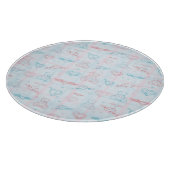 baby patroon met teddybeer snijplank (Hoek)