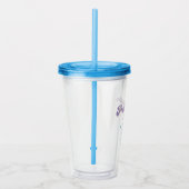 Baby Pegasus Acrylic Tumbler Acryl Drinkbeker (Rechts)