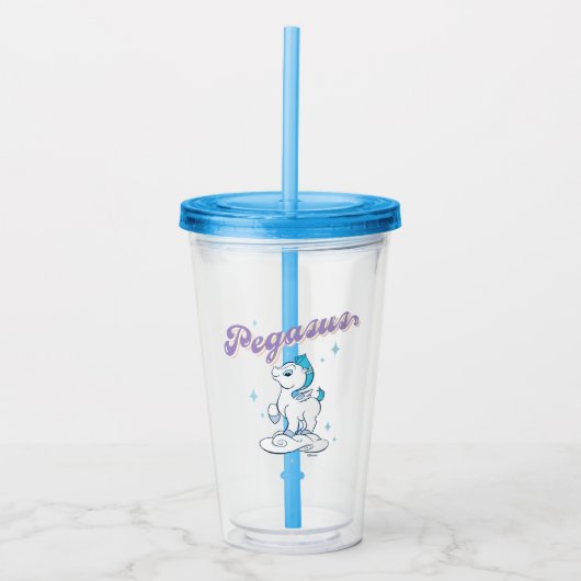 Baby Pegasus Acrylic Tumbler Acryl Drinkbeker (Voorkant)