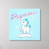 Baby Pegasus Canvas Print (Voorkant)