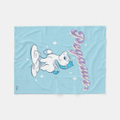 Baby Pegasus Fleece Blanket (Voorkant (Horizontaal))
