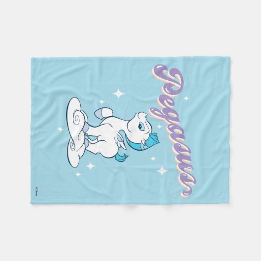Baby Pegasus Fleece Blanket (Voorkant (Horizontaal))