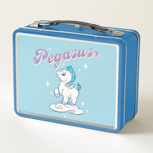 Baby Pegasus Metal Lunch Box (Achterkant)