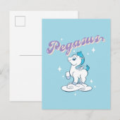 Baby Pegasus Postcard Briefkaart (Voorkant / Achterkant)