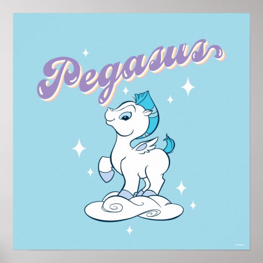 Baby Pegasus Poster (Voorkant)