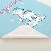 Baby Pegasus Sherpa Blanket Sherpa Deken (3/4)