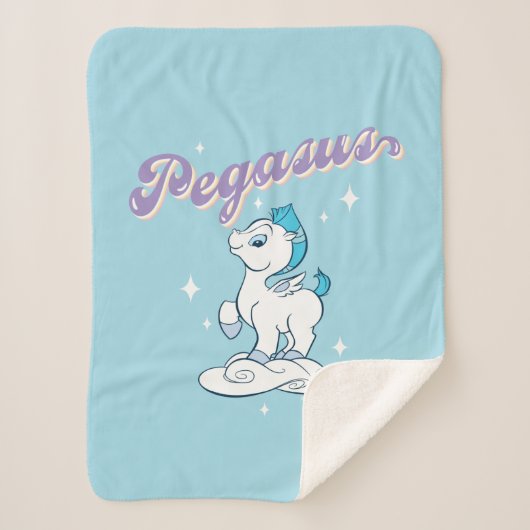 Baby Pegasus Sherpa Blanket Sherpa Deken (Voorkant)