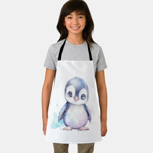 Baby Penguin All-Over Print Schort (Insitu)