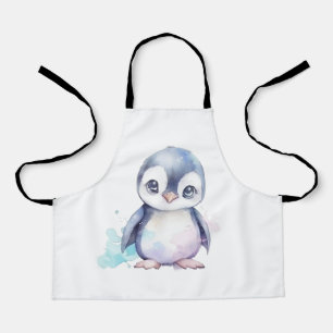 Baby Penguin All-Over Print Schort