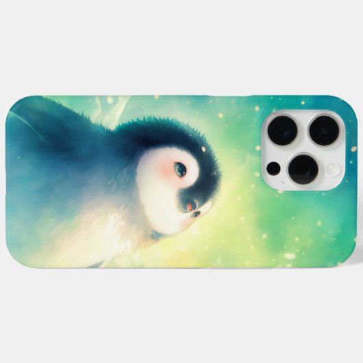 Baby Penguin Awe Case-Mate iPhone Case (Achterkant (horizontaal))