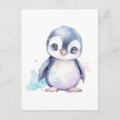 Baby Penguin Briefkaart (Voorkant)