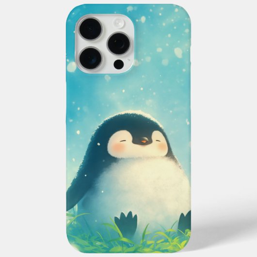 Baby Penguin Chilling Case-Mate iPhone Case (Achterkant)