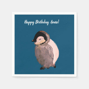 Baby Penguin Cute Servet