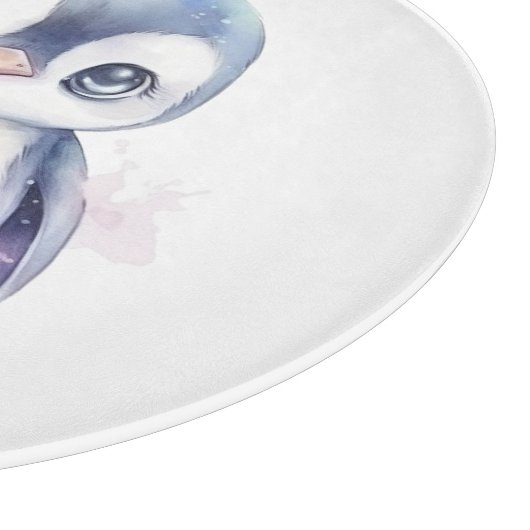 Baby Penguin Cutting Board Snijplank (Hoek)