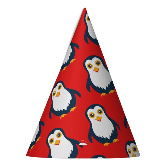 Baby Penguin Feesthoedjes (Links)