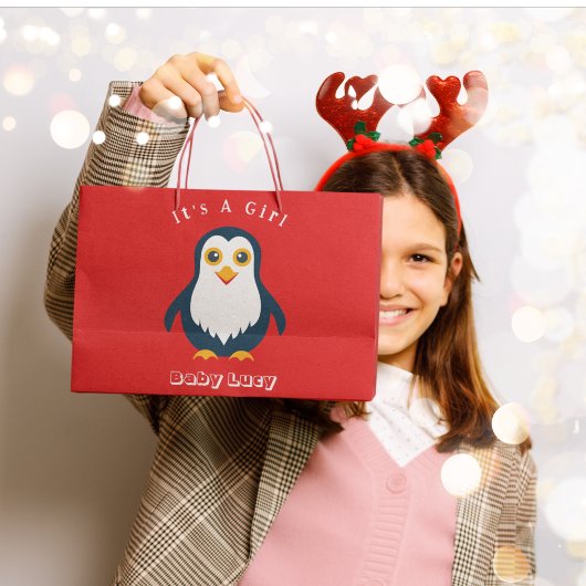 Baby Penguin Groot Cadeauzakje