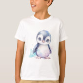 Baby Penguin Kind T-Shirt (Voorkant)