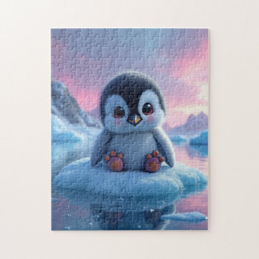 Baby Penguin Legpuzzel (Verticaal)
